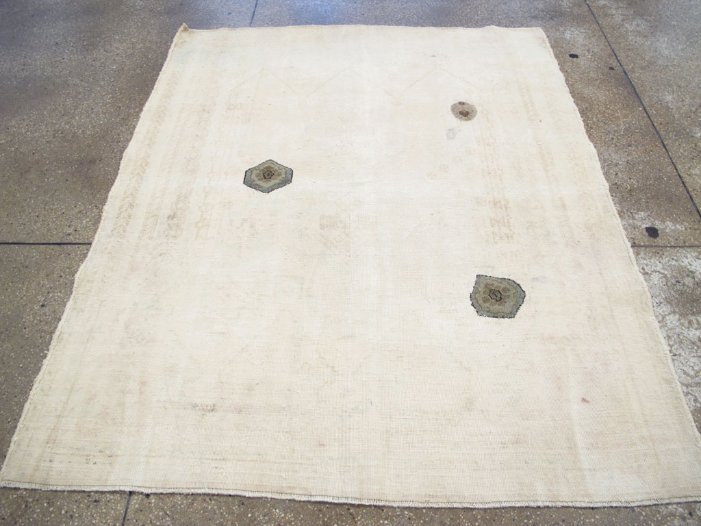 Vintage Persian Afshar Rug, No.27242 - Staging