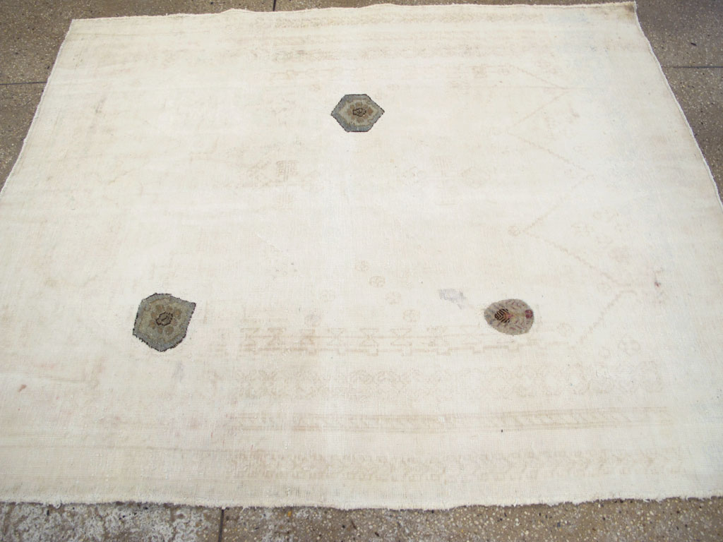 Vintage Persian Afshar Rug, No.27242 - Staging