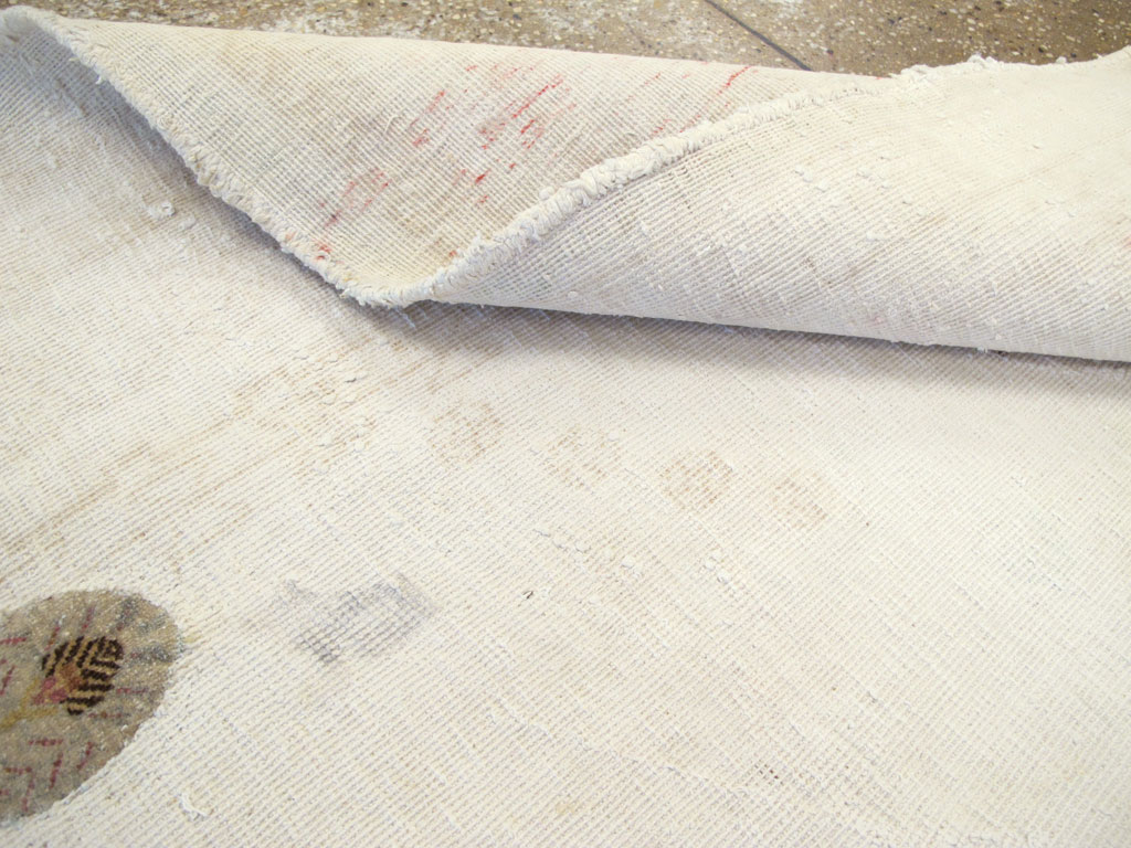 Vintage Persian Afshar Rug, No.27242 - Staging