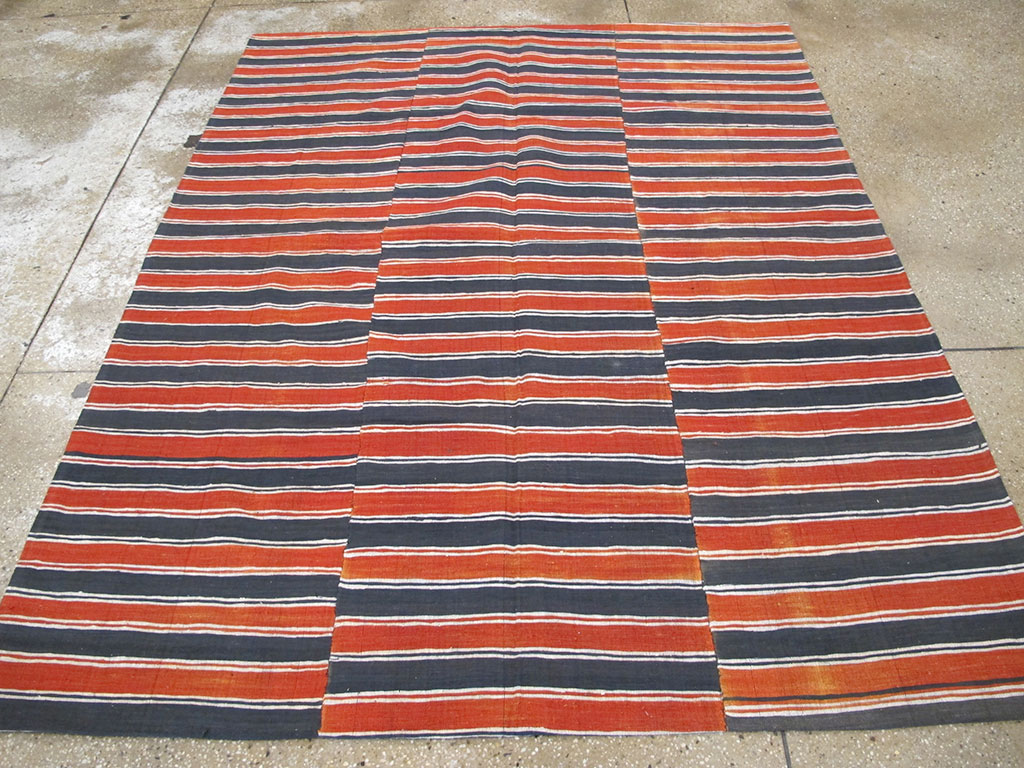 Vintage Turkish Flatweave, No.27259 - Staging