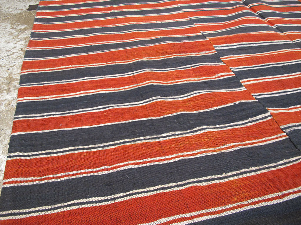 Vintage Turkish Flatweave, No.27259 - Staging