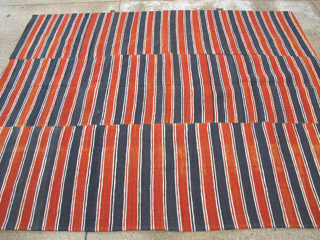 Vintage Turkish Flatweave, No.27259 - Staging