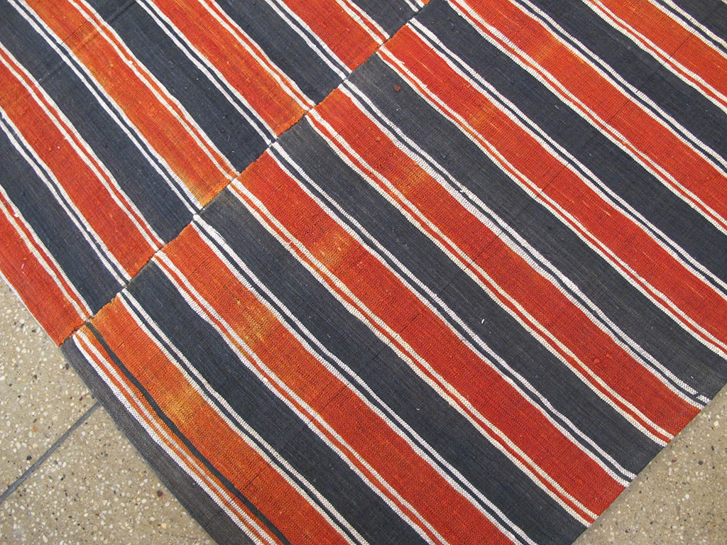 Vintage Turkish Flatweave, No.27259 - Staging