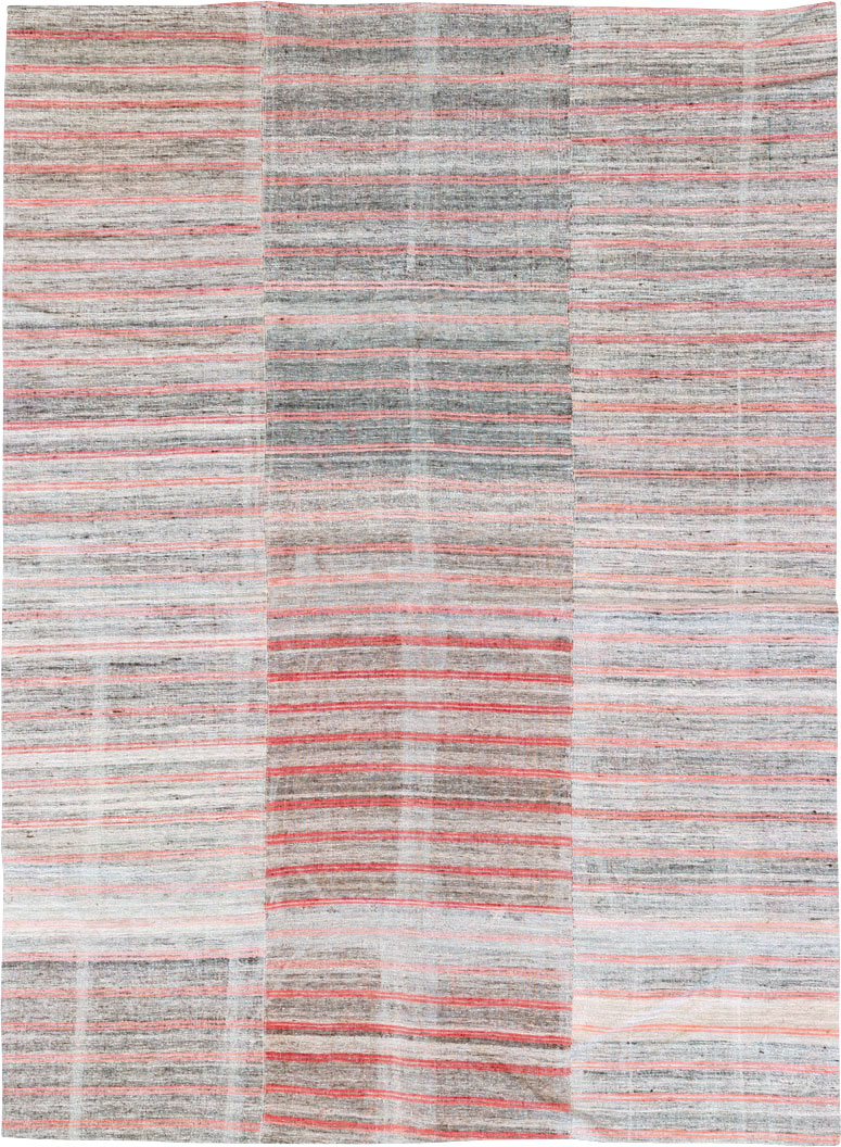 Vintage Turkish Flatweave, No.27261 - Staging