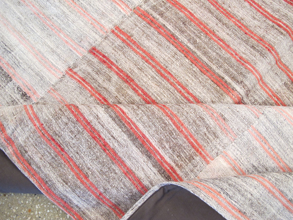 Vintage Turkish Flatweave, No.27261 - Staging