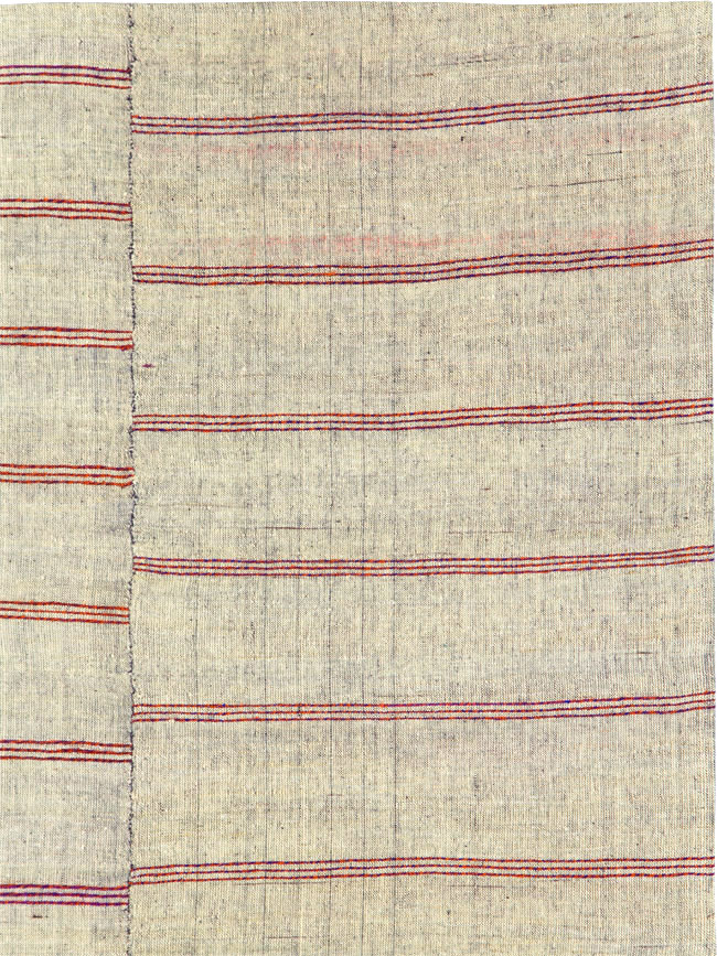 Vintage Turkish Flatweave Kilim Accent Rug, No.27264 - Staging