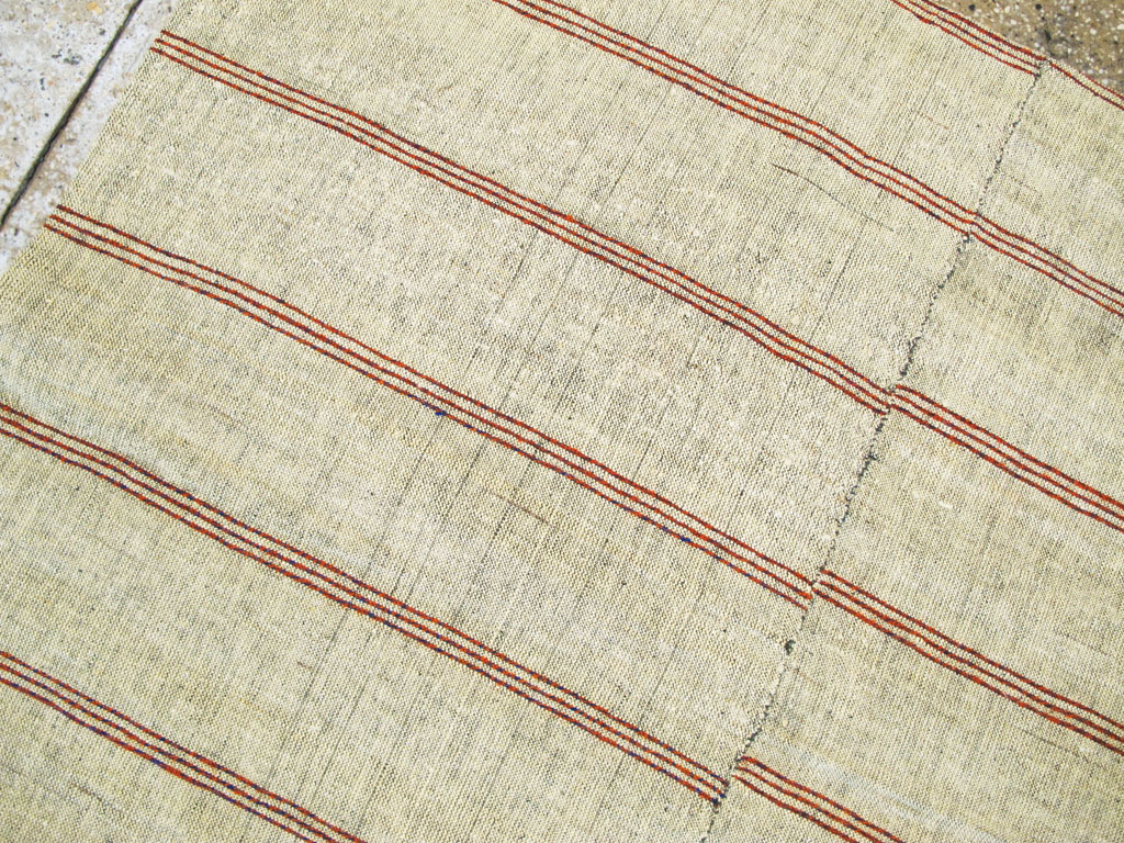 Vintage Turkish Flatweave Kilim Accent Rug, No.27264 - Staging