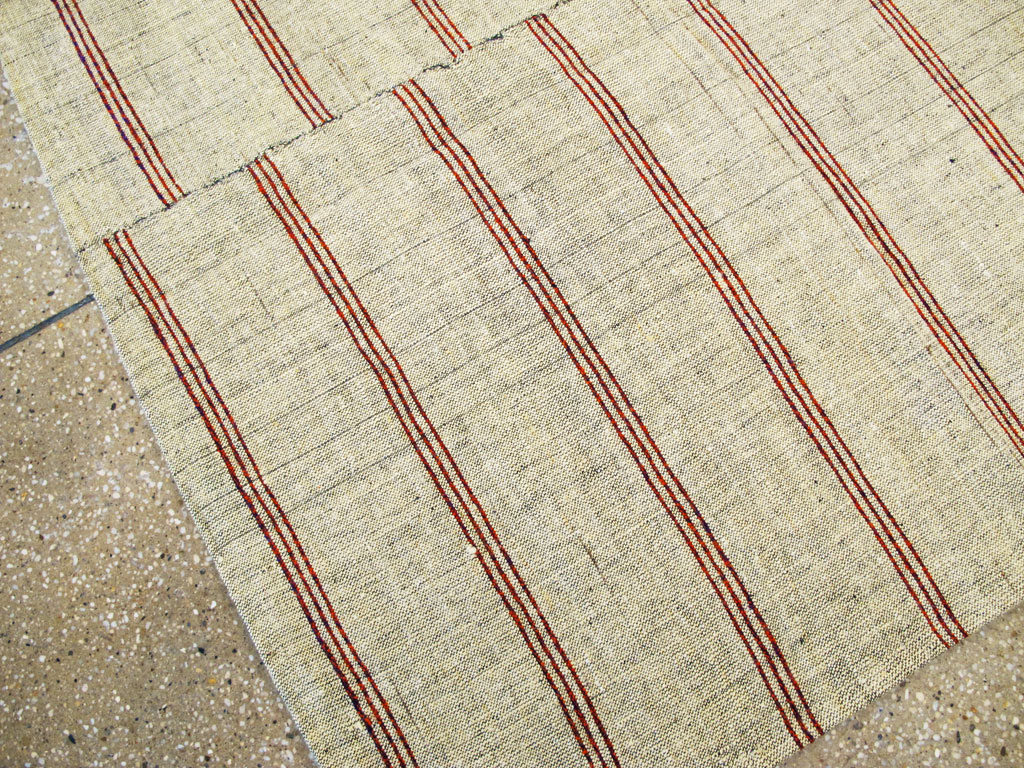 Vintage Turkish Flatweave Kilim Accent Rug, No.27264 - Staging