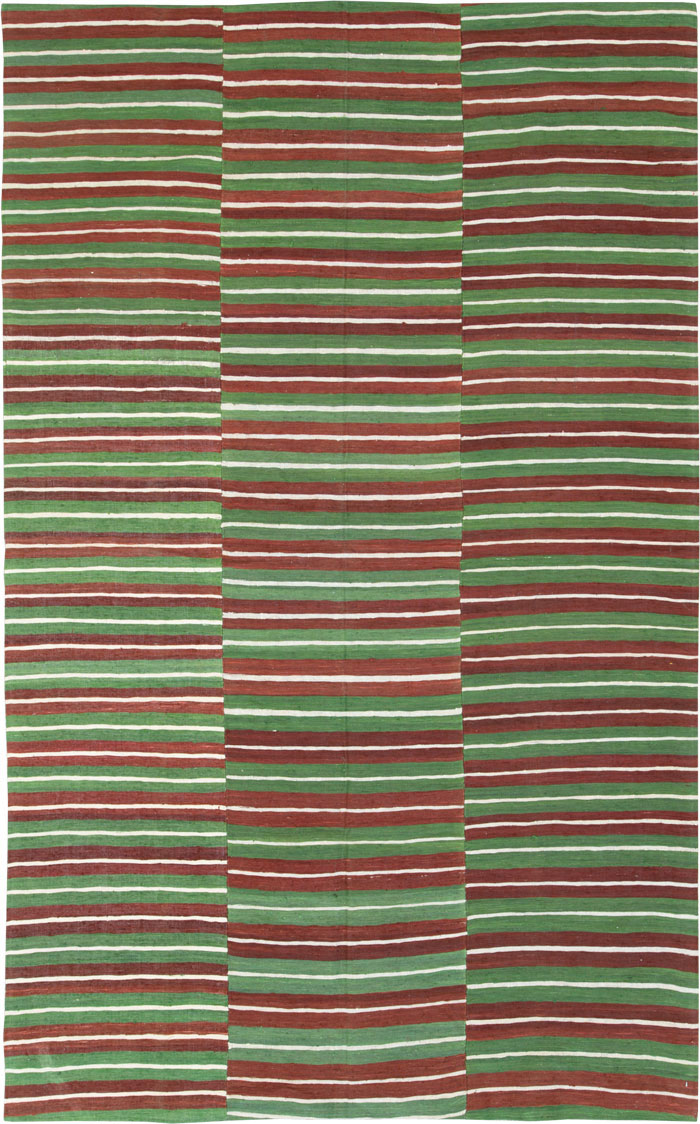 Vintage Turkish Flatweave, No.27265 - Staging