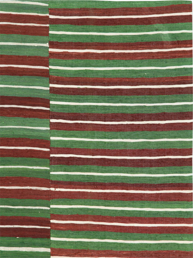Vintage Turkish Flatweave, No.27265 - Staging