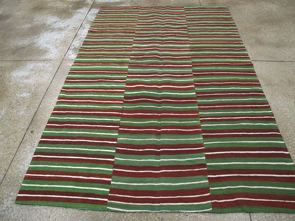 Vintage Turkish Flatweave, No.27265 - Staging