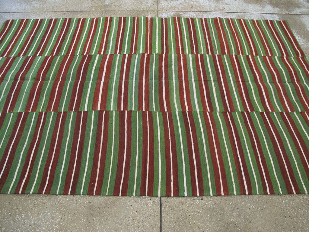 Vintage Turkish Flatweave, No.27265 - Staging