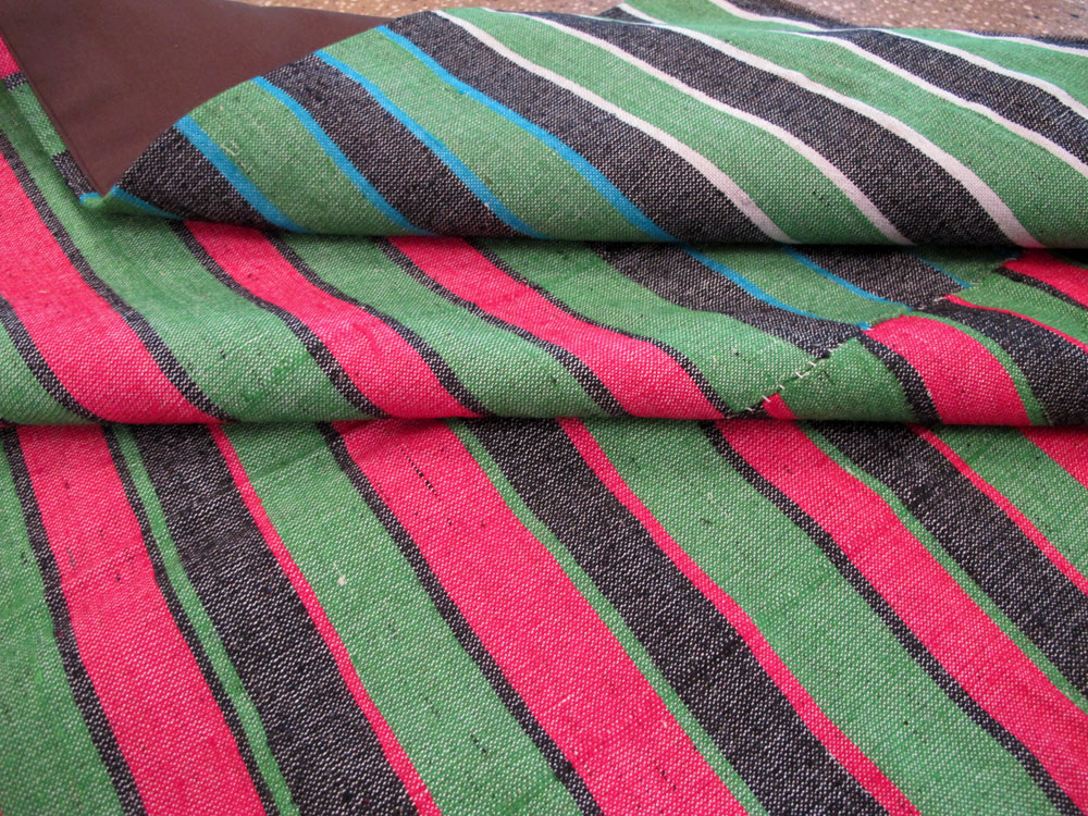 Vintage Turkish Flatweave Kilim Accent Rug, No.27266 - Staging