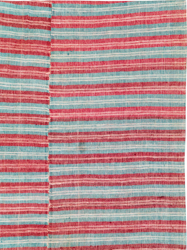 Vintage Turkish Flatweave Kilim Accent Rug, No.27267 - Staging