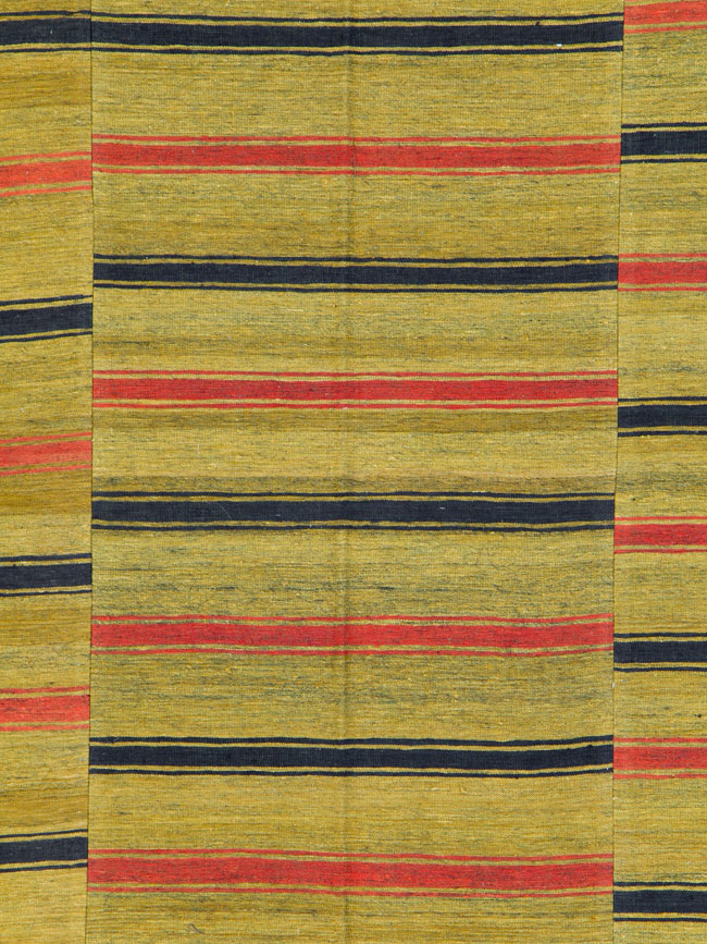 Vintage Persian Flatweave Kilim Accent Rug, No.27268 - Staging