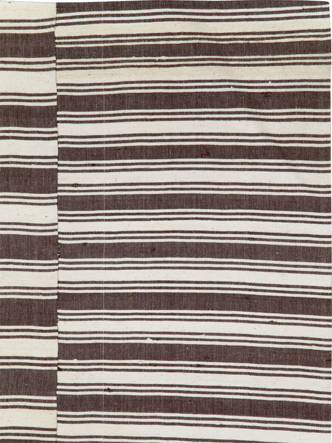 Vintage Turkish Kilim Flatweave Accent Rug, No.27271 - Staging