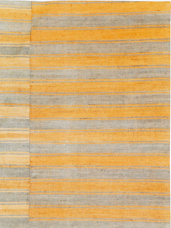 Vintage Turkish Flatweave Kilim Accent Rug, No.27275 - Staging