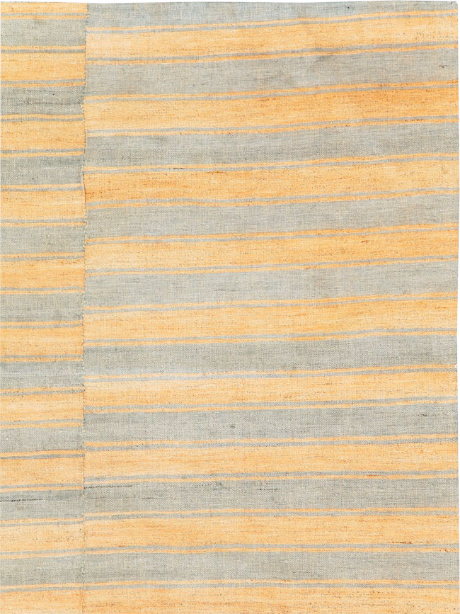 Vintage Turkish Flatweave Kilim Accent Rug, No.27275 - Staging