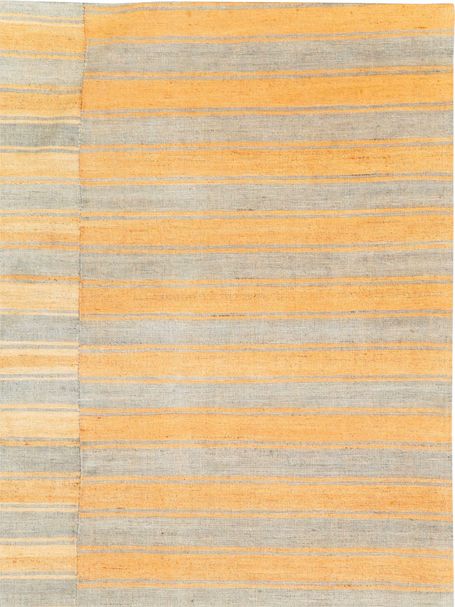 Vintage Turkish Flatweave Kilim Accent Rug, No.27275 - Staging