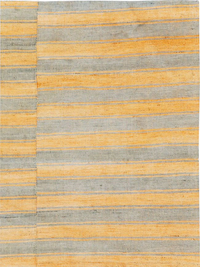 Vintage Turkish Flatweave Kilim Accent Rug, No.27275 - Staging