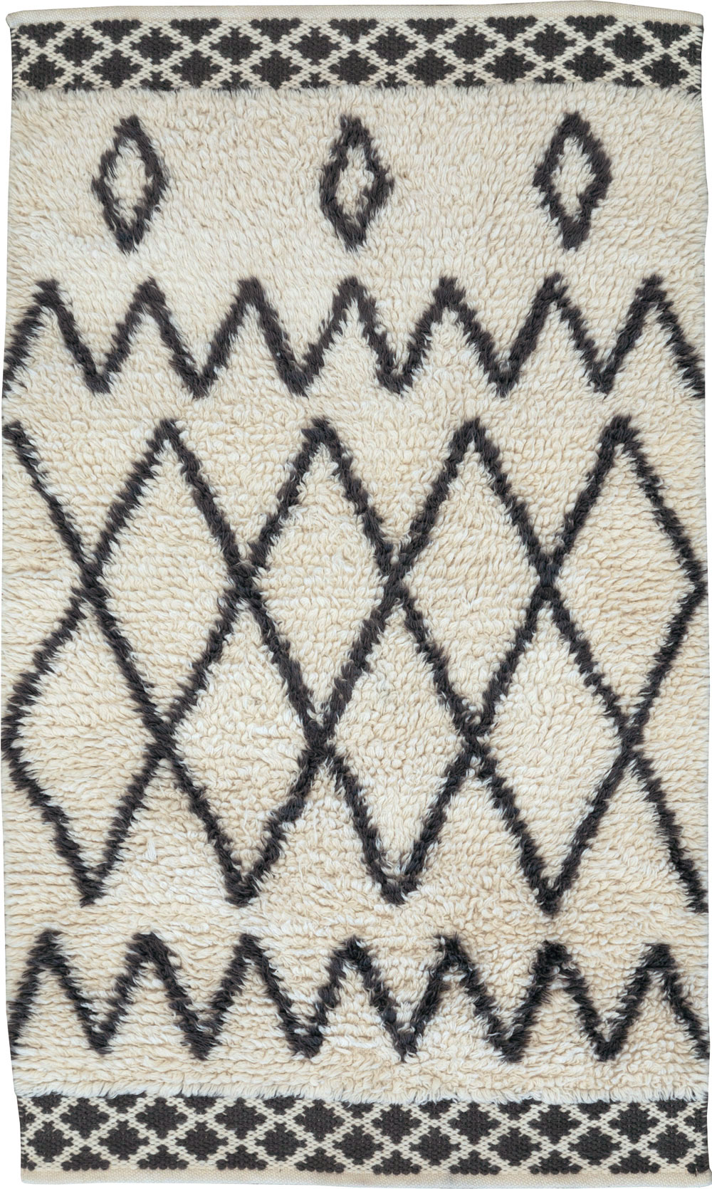 Vintage Moroccan Rug, No.27281 - Staging