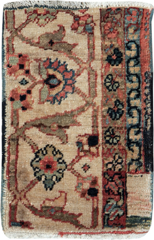 Vintage Northwest Persian Wagireh Rug, No.27290 - Staging