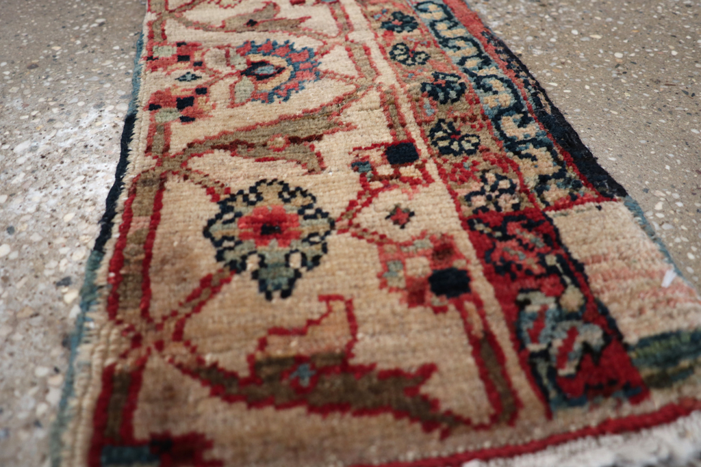 Vintage Northwest Persian Wagireh Rug, No.27290 - Staging