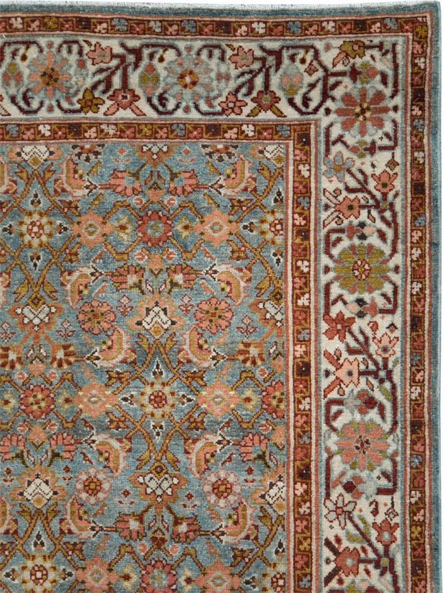 Vintage Persian Malayer Long Gallery Carpet, No.27291 - Staging