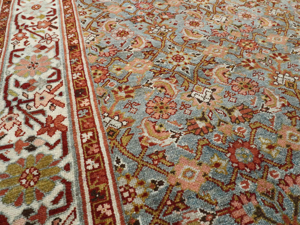 Vintage Persian Malayer Long Gallery Carpet, No.27291 - Staging