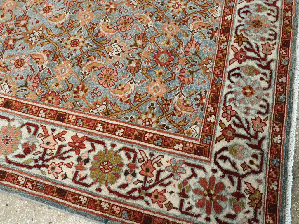 Vintage Persian Malayer Long Gallery Carpet, No.27291 - Staging