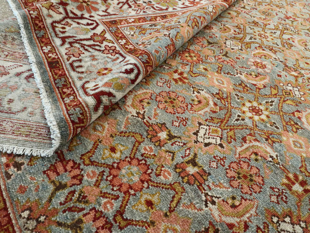 Vintage Persian Malayer Long Gallery Carpet, No.27291 - Staging