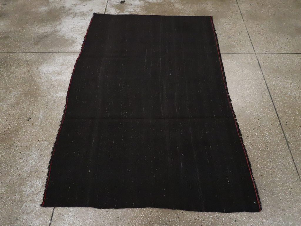 Vintage Turkish Flatweave Kilim Accent Rug, No.27298 - Staging