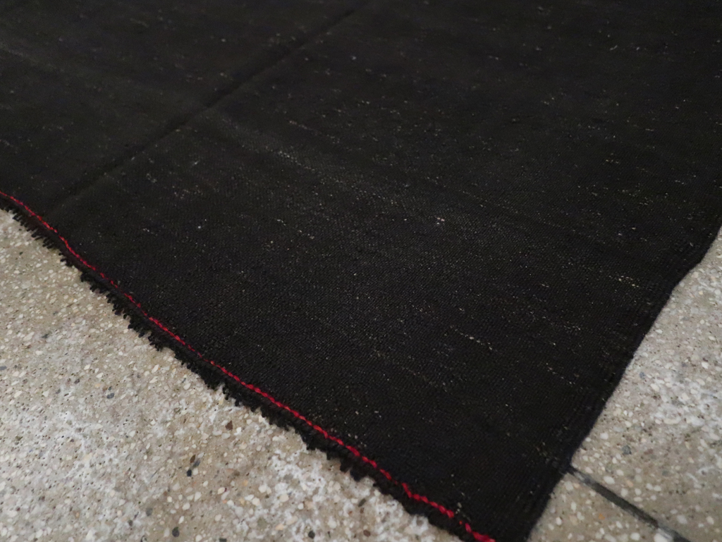 Vintage Turkish Flatweave Kilim Accent Rug, No.27298 - Staging