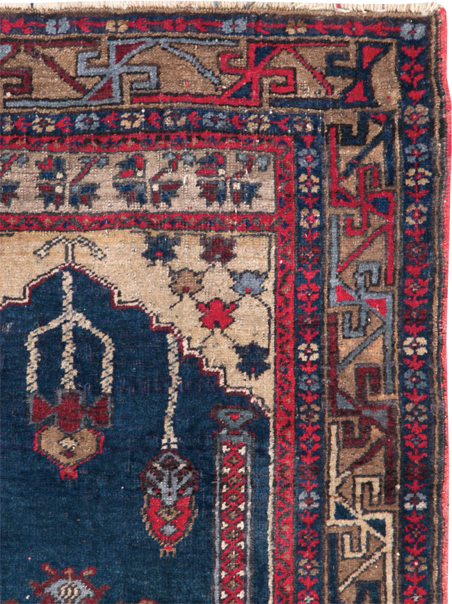 Antique Turkish Anatolian Rug (Pair: 1 of 2), No.27300 - Staging