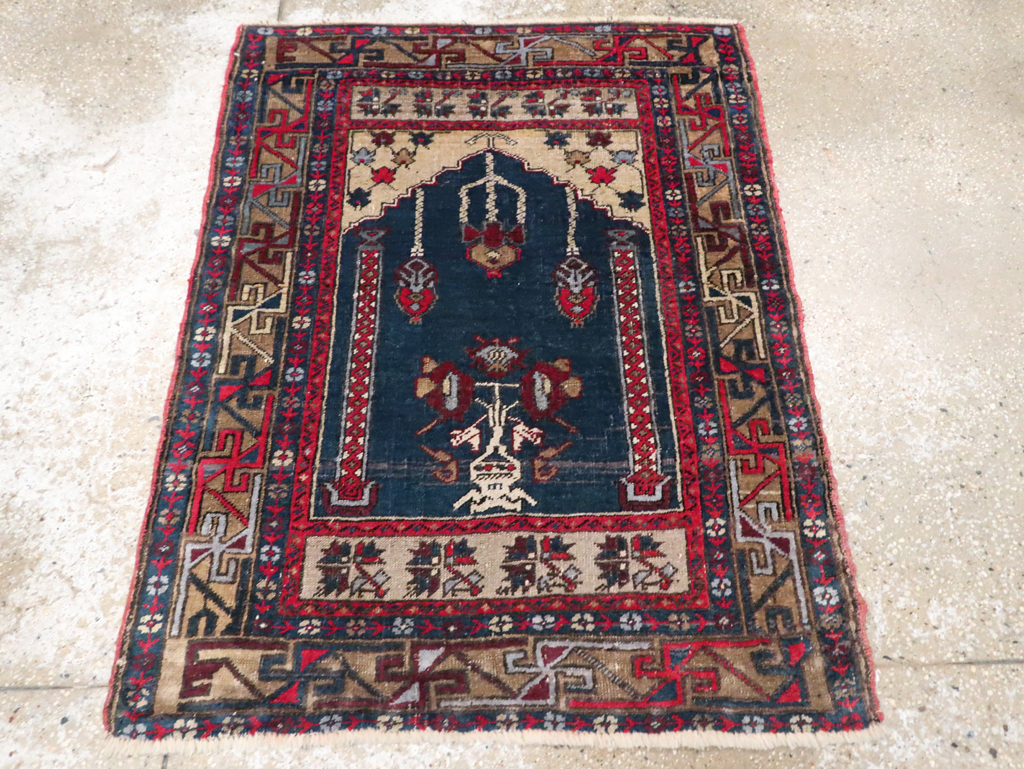Antique Turkish Anatolian Rug (Pair: 1 of 2), No.27300 - Staging