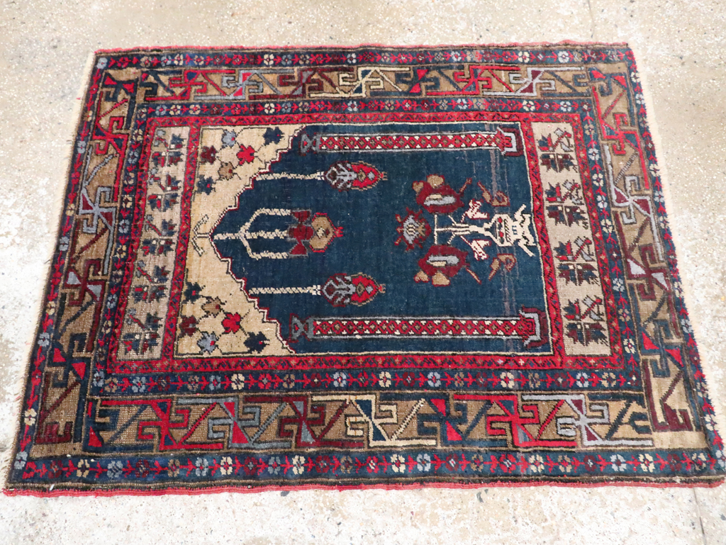 Antique Turkish Anatolian Rug (Pair: 1 of 2), No.27300 - Staging