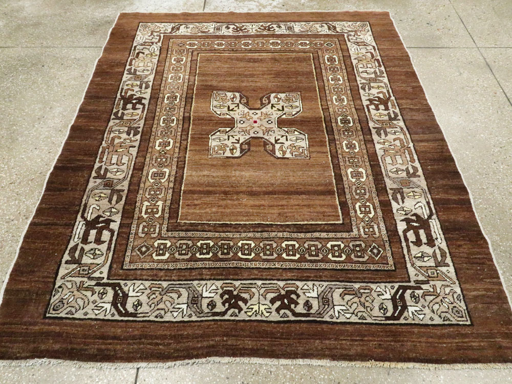 Antique Persian Serab Rug, No.27328 - Staging