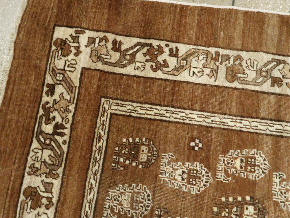 Antique Persian Serab Rug, No.27329 - Staging