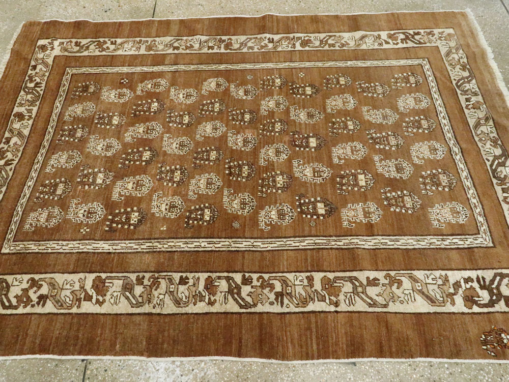 Antique Persian Serab Rug, No.27329 - Staging