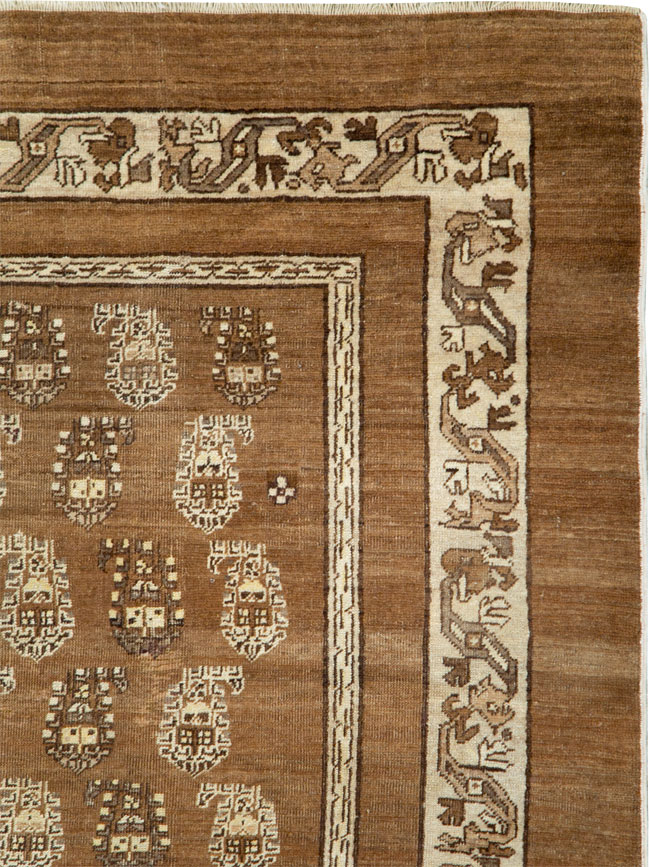 Antique Persian Serab Rug, No.27329 - Staging