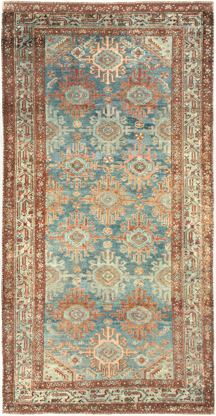 Antique Persian Malayer Rug, No.27333 - Staging