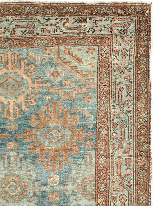 Antique Persian Malayer Rug, No.27333 - Staging