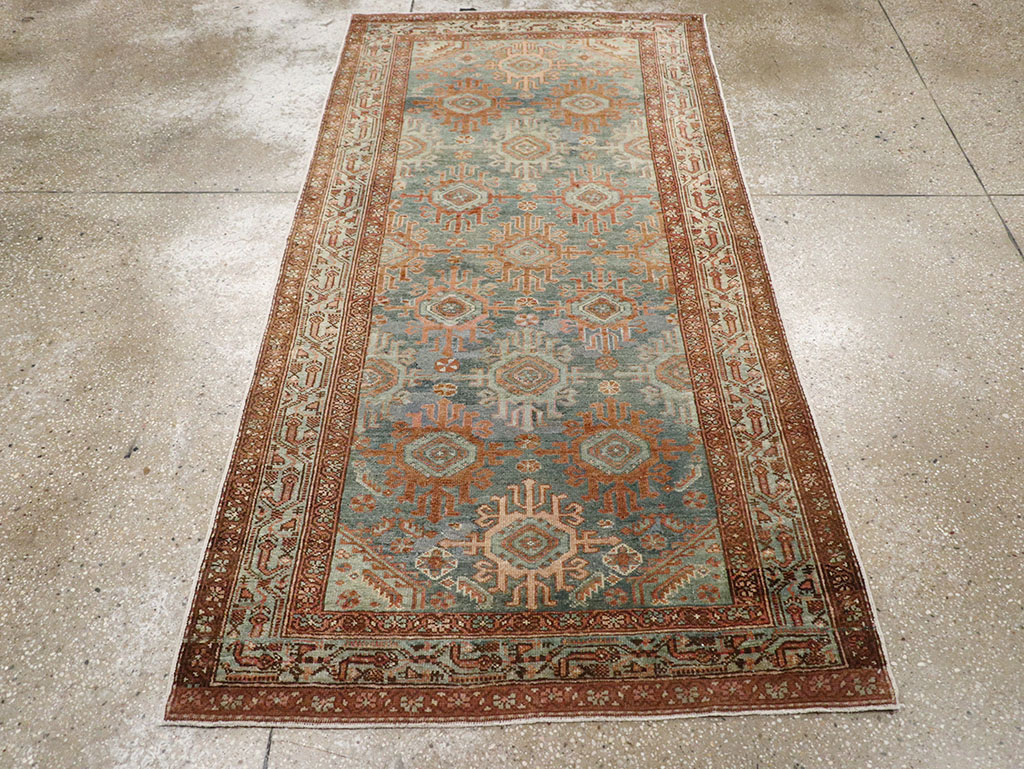 Antique Persian Malayer Rug, No.27333 - Staging