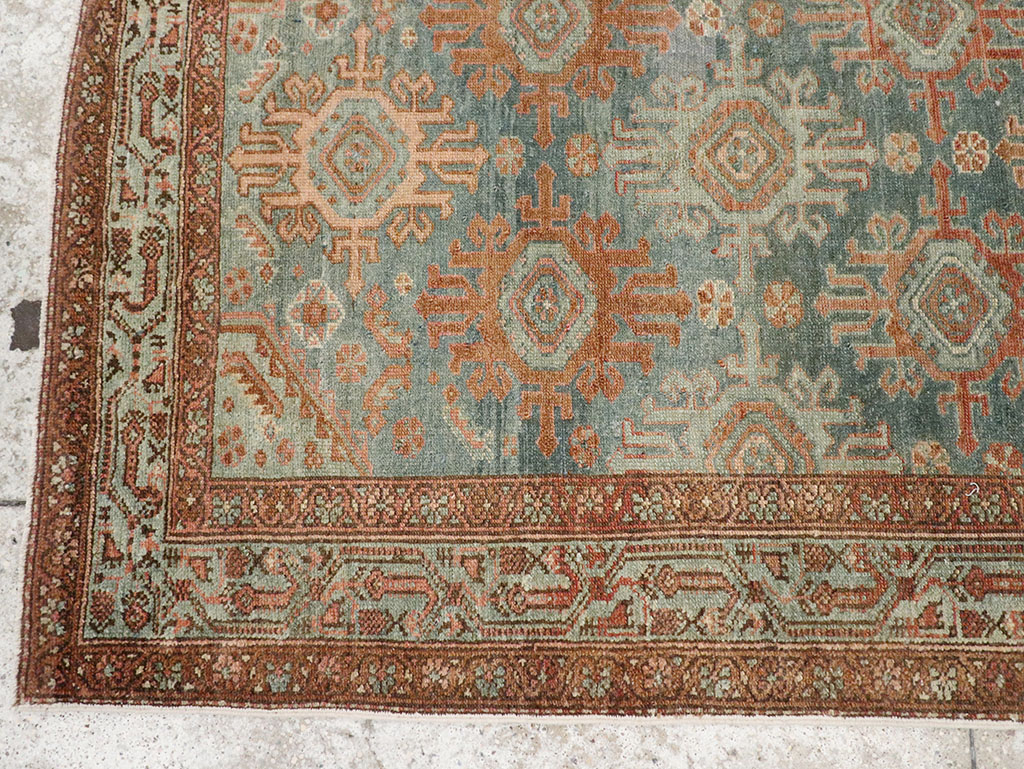 Antique Persian Malayer Rug, No.27333 - Staging