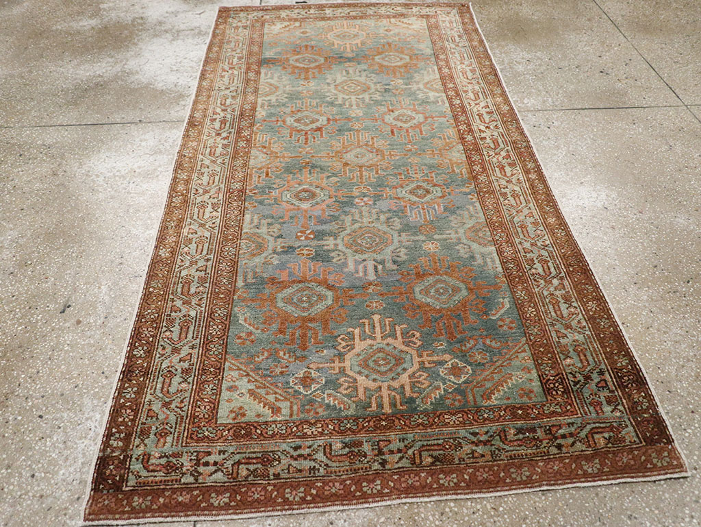 Antique Persian Malayer Rug, No.27333 - Staging