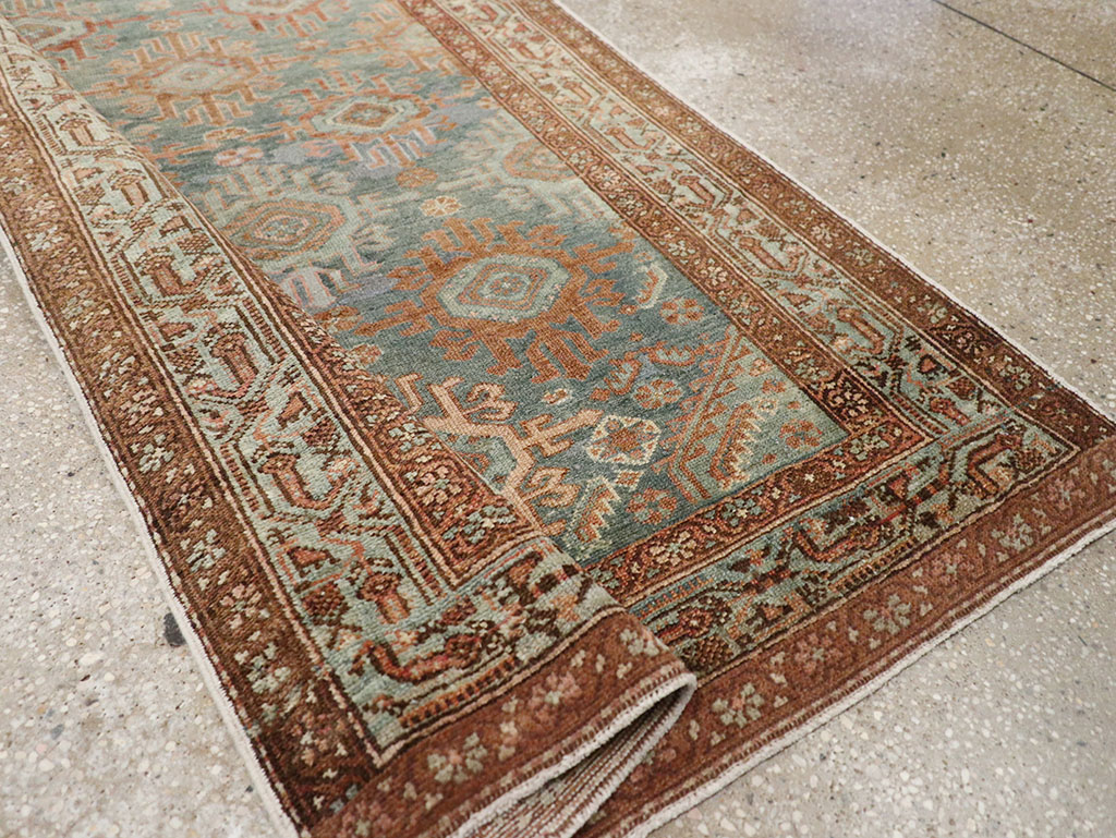Antique Persian Malayer Rug, No.27333 - Staging
