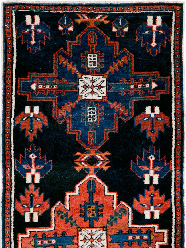 Antique Persian Malayer Runner, No.27335 - Staging