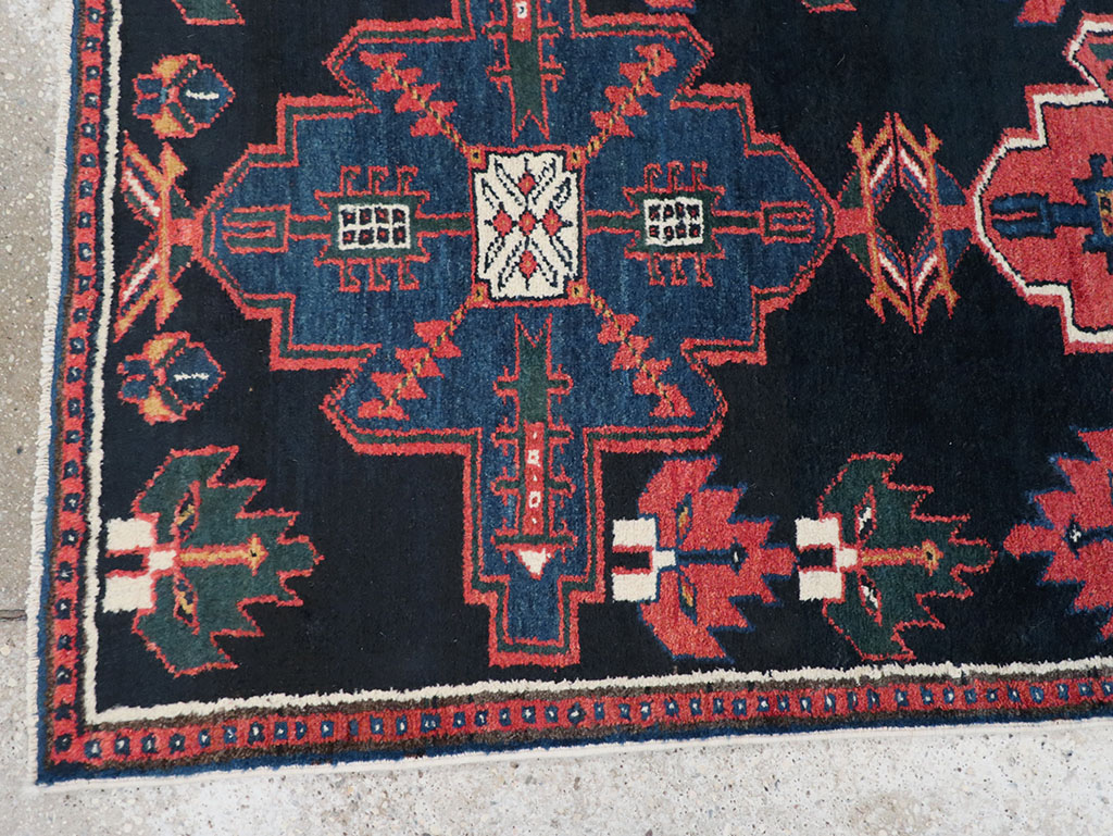 Antique Persian Malayer Runner, No.27335 - Staging