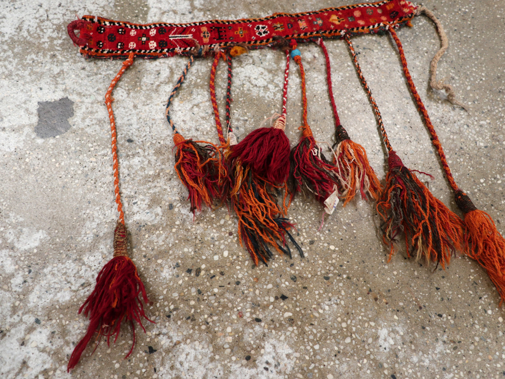 Vintage Qashqai Tent Band, No.27348 - Staging