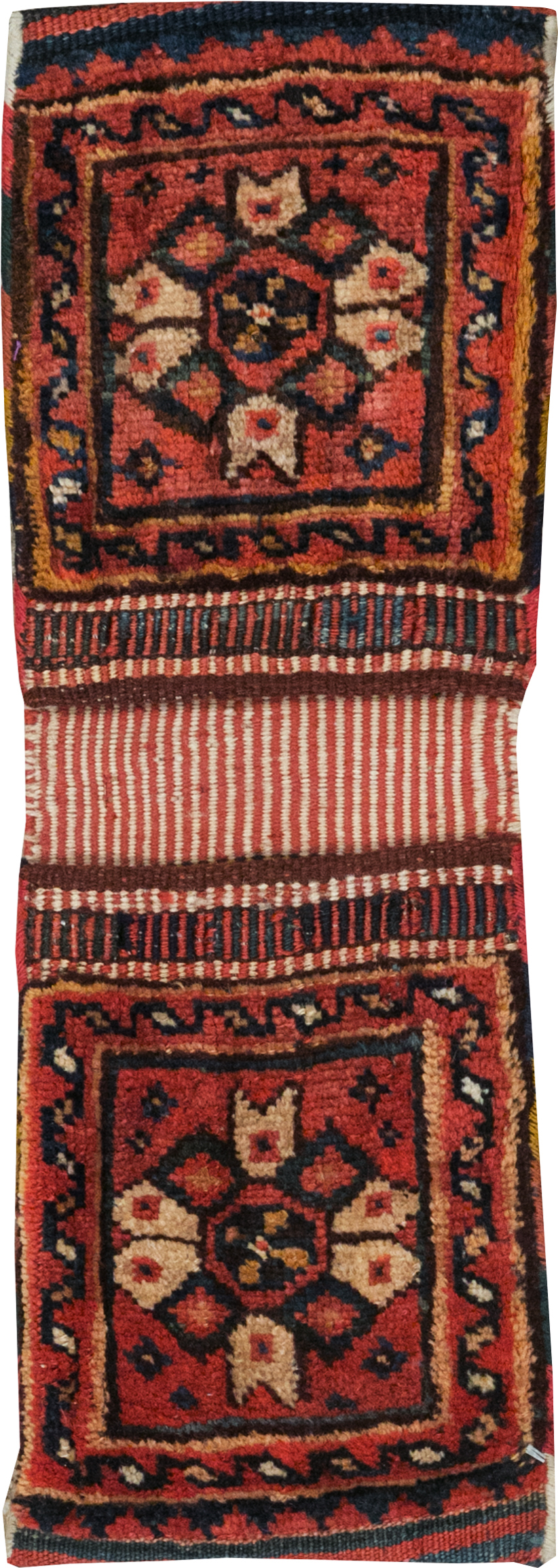 Vintage Persian Shiraz Rug, No.27349 - Staging